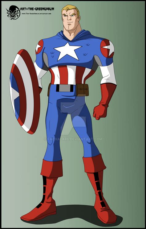 Kiriban - Marvel Captain America by Fachala86 on DeviantArt