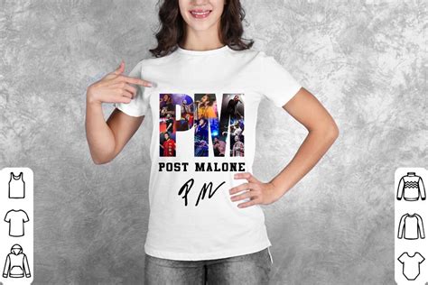 Awesome Post Malone Signature shirt, hoodie, sweater, longsleeve t-shirt