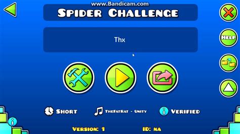 Geometry Dash !! | Spider Challenge By ItzZeZa *me* | NoSoyZeZa - YouTube