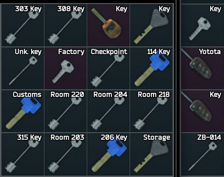 What keys belong on Customs? : r/EscapefromTarkov