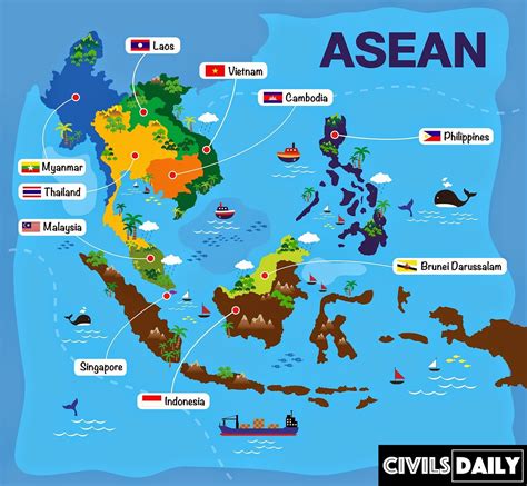 India - ASEAN | Origins, member countries, trade history and the ...