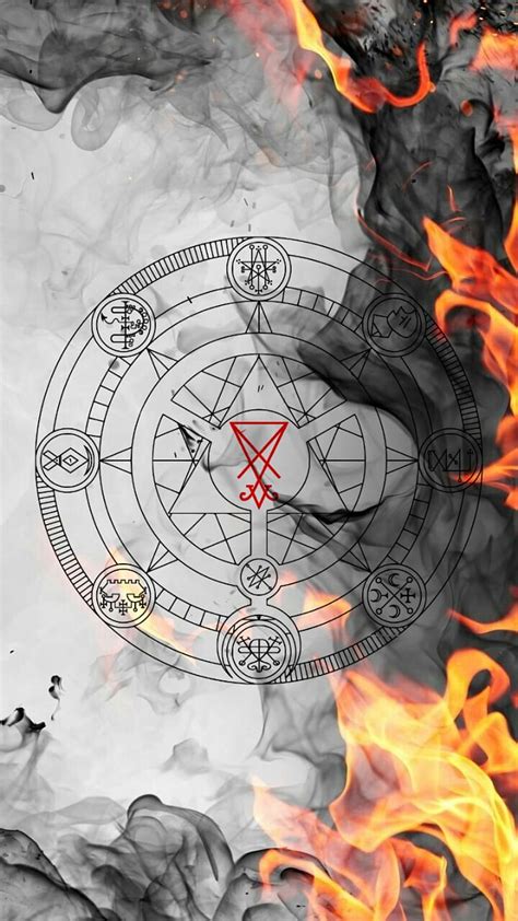 Lucifer Sigil Wallpaper