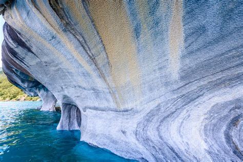 Marble Caves of Lake General Carrera (Chile) Stock Image - Image of ruta, caves: 72558837