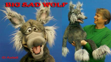 Big Sad Wolf Puppet | Axtell Expressions