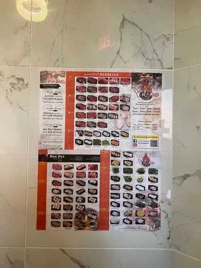 VOLCANO HOT POT & KOREAN BBQ Menu | Montgomery, AL | Checkle