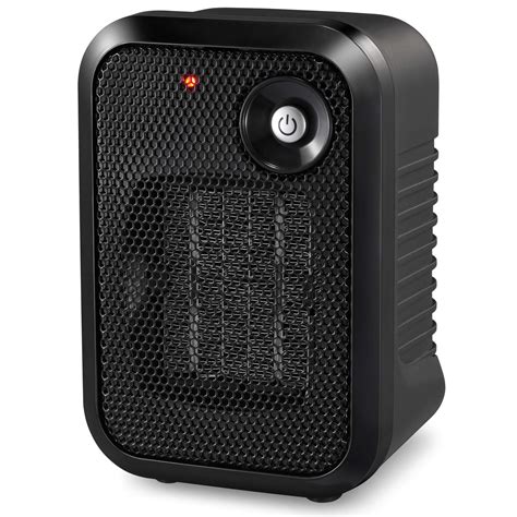 Portable Quiet Mini Ceramic Heater Electric Personal 500 Watt Desktop ...