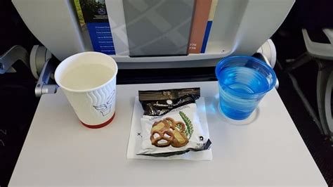 United Airlines food meals on my international flight to Europe 🌴 what ...