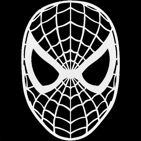 Spiderman Logo Outline