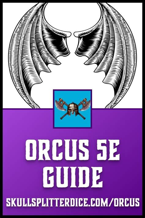 Orcus 5e in 2021 | Dungeons and dragons ideas, Rpg gifts, Dungeons and dragons dice