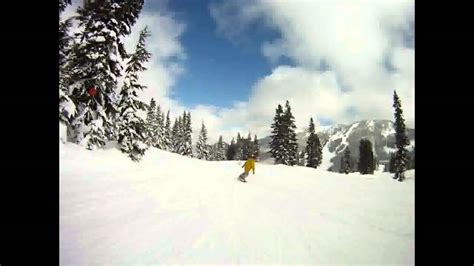 2011 stevens pass snowboarding - YouTube