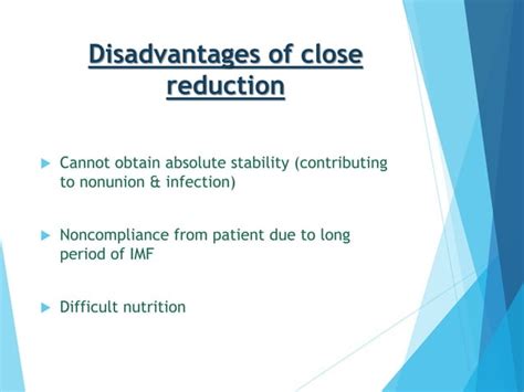 Closed Reduction in Mandibular Fractures