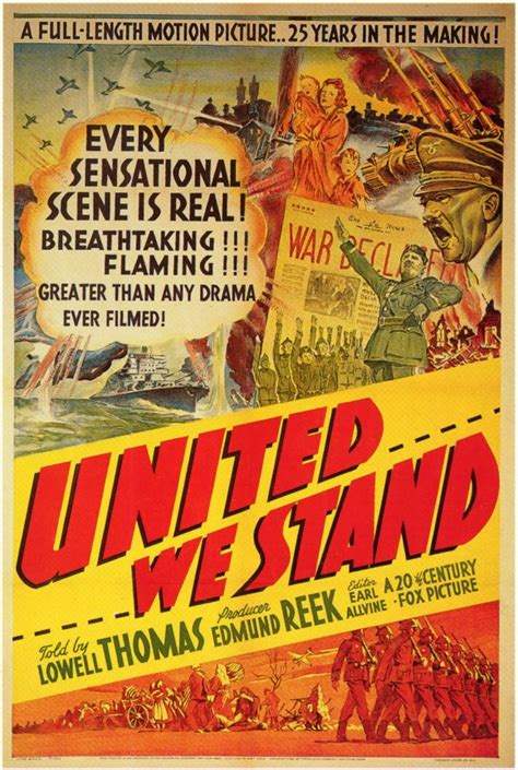 United We Stand Movie Posters From Movie Poster Shop