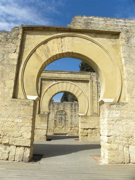 Ruins of doors in the Madinat Al-Zahra (Cordoba-Spain) Cordoba Spain ...