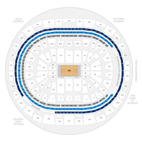 Staples Centre Seating Chart Lakers | Cabinets Matttroy