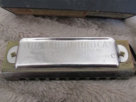 Hohner Chromatic harmonica from around 1918 | Collectors Weekly