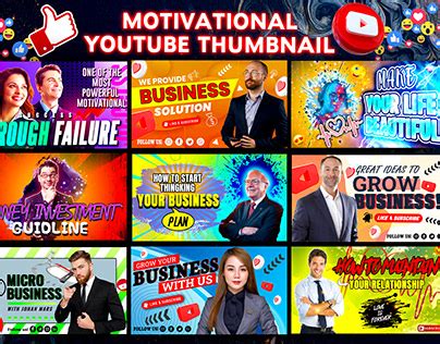 Motivational Thumbnail Projects :: Photos, videos, logos, illustrations ...