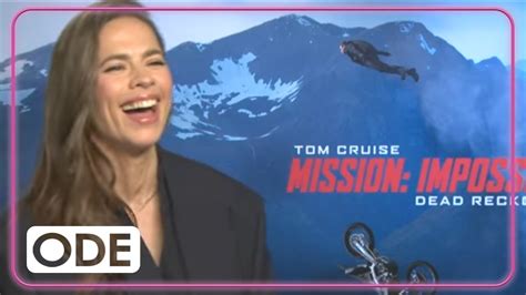 Hayley Atwell On Getting Starstruck with Tom Cruise filming Mission ...