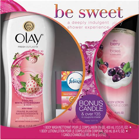 Olay Bath & Shower Gift Set (Choose Your Scent) - Walmart.com