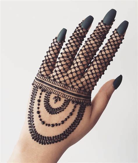 Jewellery Mehndi Designs for Back Hand - K4 Fashion