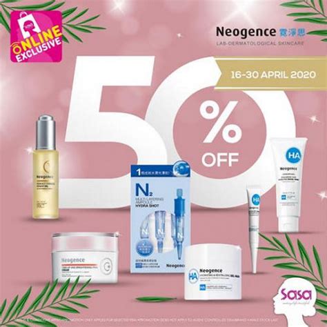 16-30 Apr 2020: Sasa Neogence Skincare Sale - EverydayOnSales.com