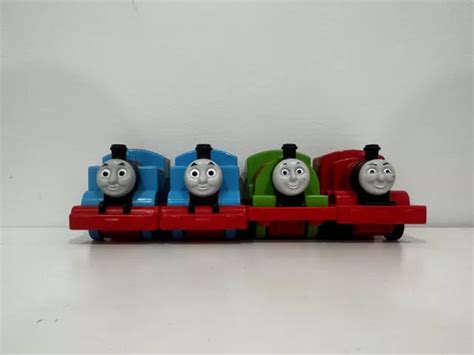 THOMAS THE TANK Engine Train Set Of 4 With Percy And James Good ...