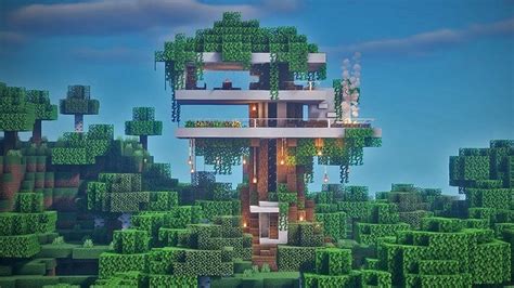 Top 8 Best Minecraft Treehouse To Build To Boost Your Game Scenery