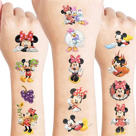 Mickey Mouse And Minnie Mouse Tattoo