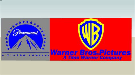 Paramount And Warner Bros Logos | 3D Warehouse