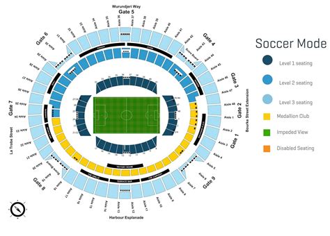 Marvel Stadium Seating Map 2024 with Rows, Parking Map, Tickets Price ...