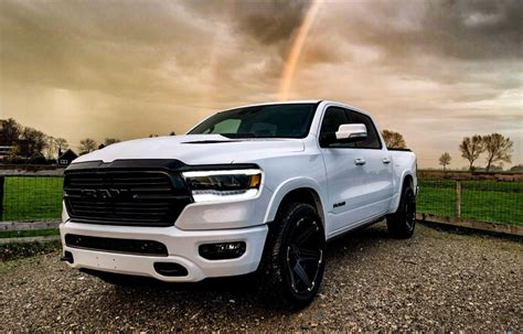 Dodge Ram White And Black