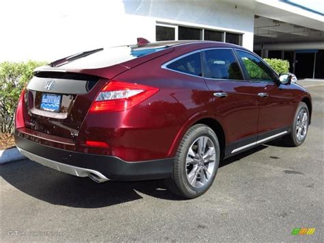 2013 Basque Red Pearl II Honda Crosstour EX-L V-6 #79949327 Photo #3 ...