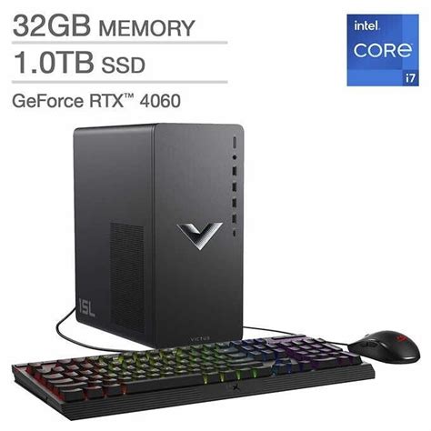 HP Victus Gaming Desktop – 14th Gen Intel Core i7-14700F - GeForce RTX ...