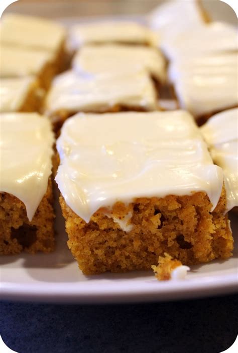 Pumpkin Bars - Cook'n is Fun - Food Recipes, Dessert, & Dinner Ideas