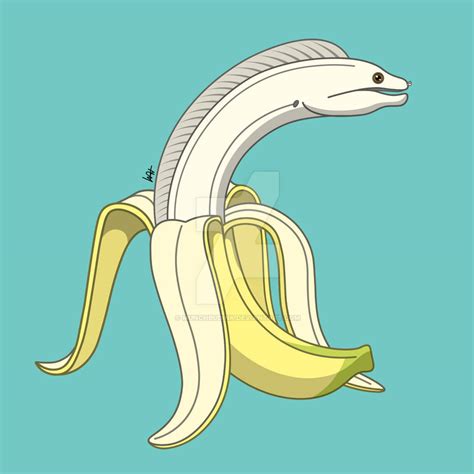 Banana Eel by MunchbudInk on DeviantArt