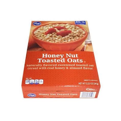 Kroger Cereal, Honey Nut Toasted Oats (12.25 oz) - Instacart