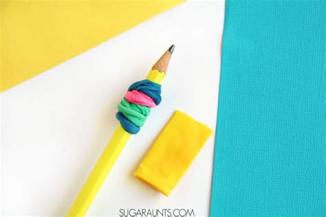 Easiest DIY Pencil Grip Ever! - The OT Toolbox