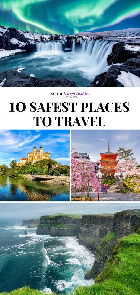 The 10 Safest Places to Travel. We used U.S. State Department data ...