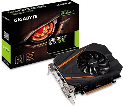 GeForce GTX 1070 Mini ITX OC 8GB GDDR5 Graphic Card