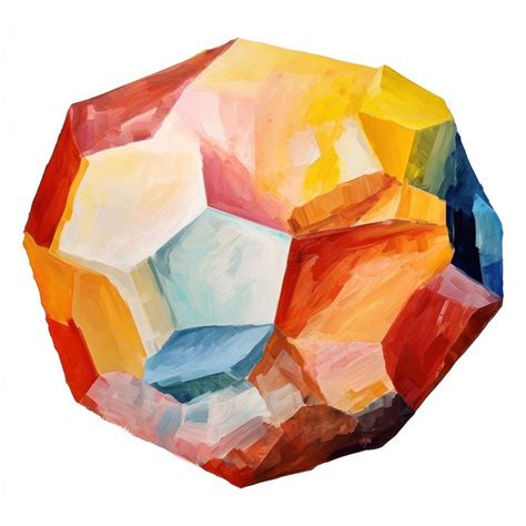 Hexagon painting shape art. AI | Premium Photo Illustration - rawpixel