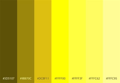 Premium Vector | Yellow Gradient Color Palette