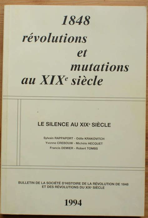 Revue d'histoire du XIXe siècle - Numéro 10 de 1994 by Collectif: (1994) Magazine / Periodical ...
