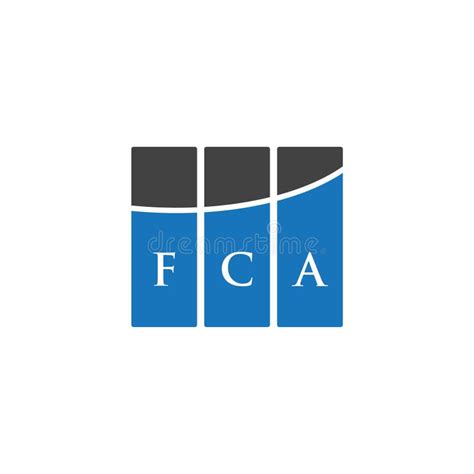 FCA Letter Logo Design on WHITE Background. FCA Creative Initials Letter Logo Concept. FCA ...