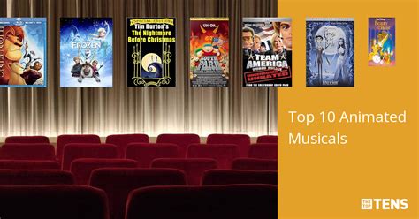 Top 10 Animated Musicals - TheTopTens