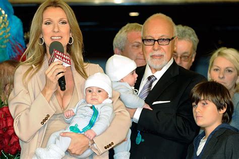 Celine Dion Shows off Twins Eddy and Nelson in Las Vegas