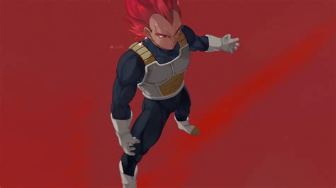 Vegeta Red Wallpapers - Wallpaper Cave