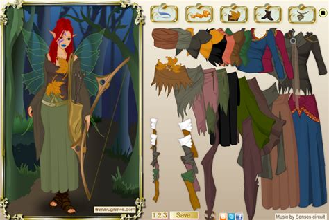 Wood Elf Dress Up Game - Play Online on Flash Museum 🕹️