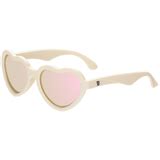 Sweet Cream Heart | Rose Gold Polarized Mirrored Lenses – Babiators Sunglasses