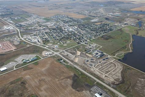 Tioga, North Dakota - Aerial Maps of Tioga, ND