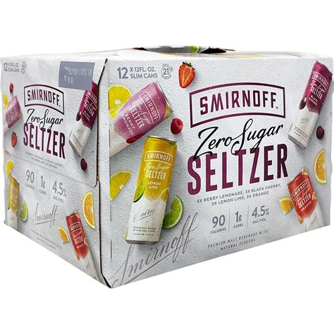 Smirnoff Zero Sugar Seltzer Variety Pack | GotoLiquorStore