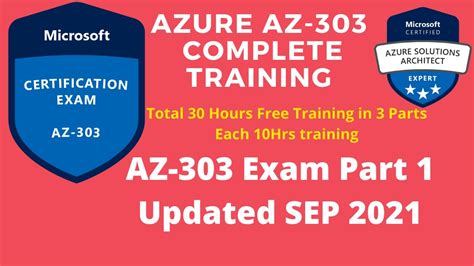 AZ-303 Microsoft Azure Solutions Architect Full Course Part 1 of 3 | az ...